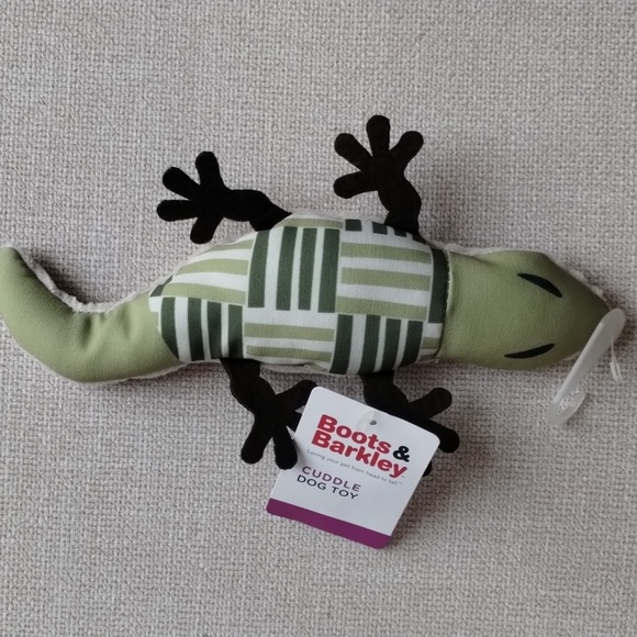 Boots & Barkley Dog Boots Barkley Cuddle Dig Toy Green Lizar Poshmark
